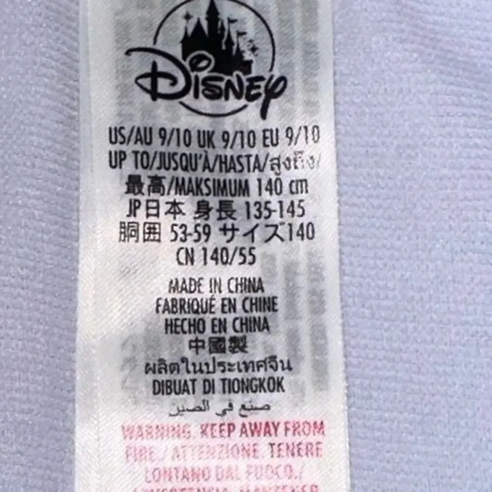 Disney Girls‎ Bikini Bottoms 9/10 NWOT Blue Silver Frozen Elsa Snowflake Swim